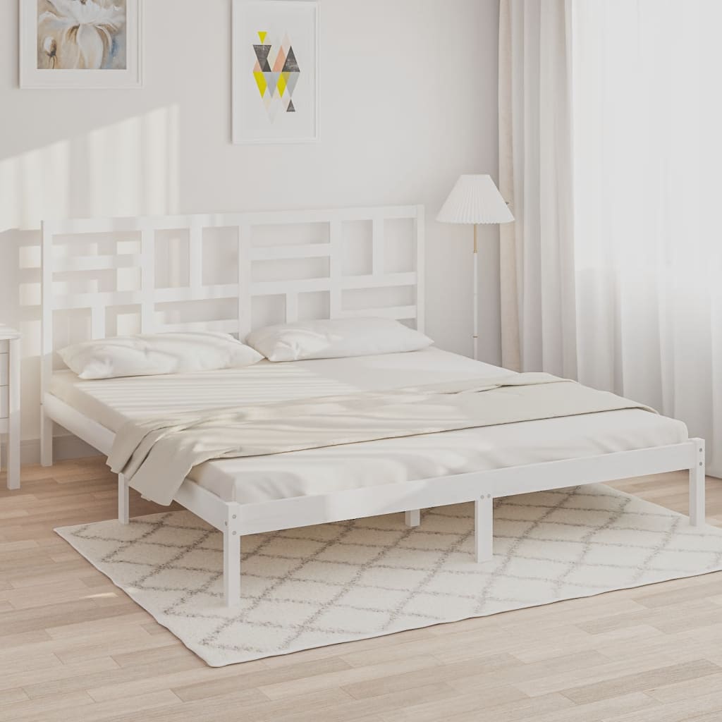 Bed Frame Without Mattress Solid Wood
