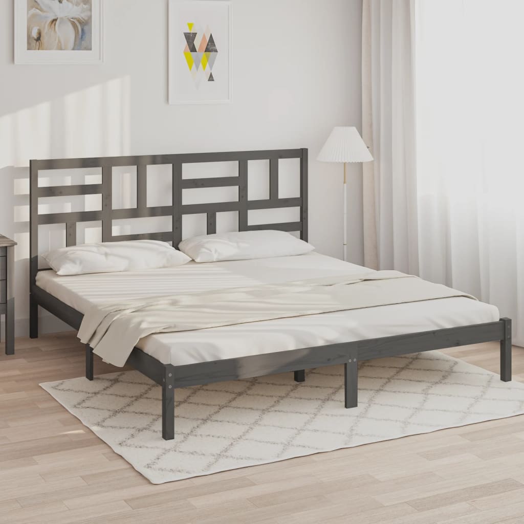 Bed Frame Without Mattress Solid Wood