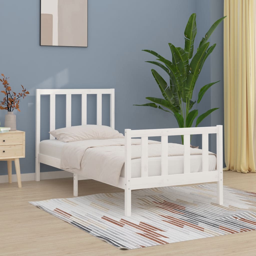 Bed Frame Without Mattress Solid Wood