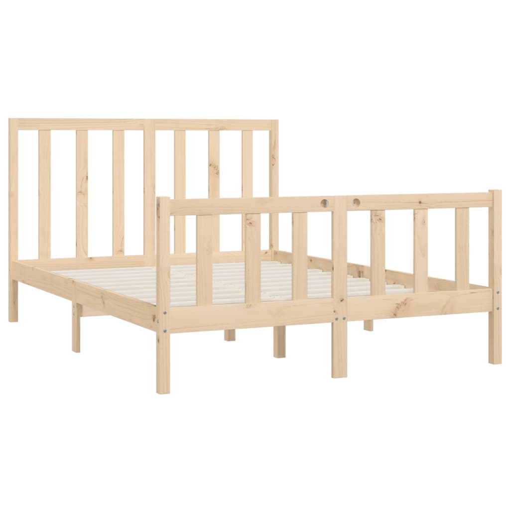 Bed Frame Without Mattress Solid Wood