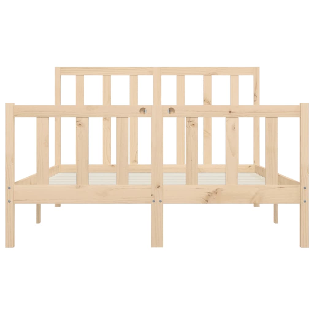 Bed Frame Without Mattress Solid Wood