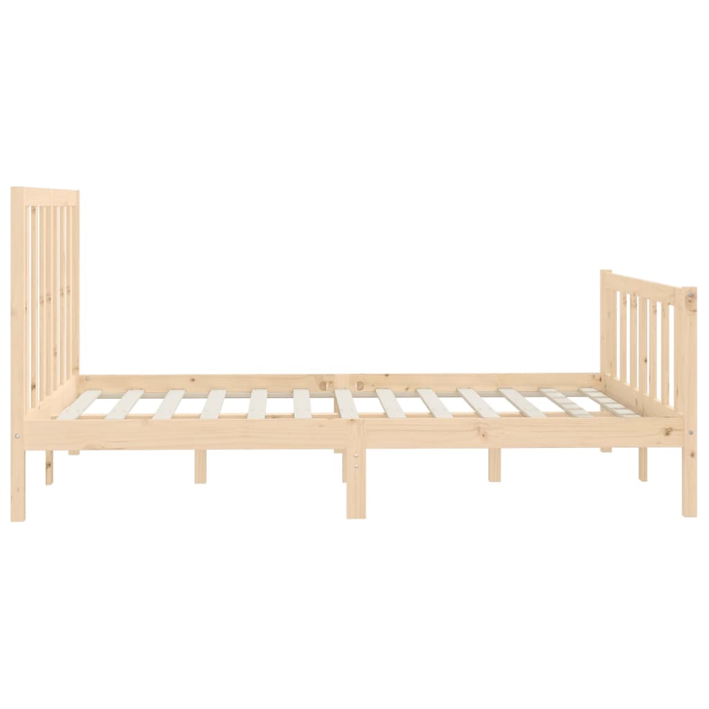 Bed Frame Without Mattress Solid Wood