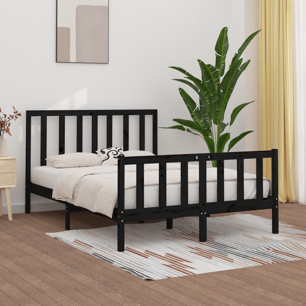 Bed Frame Without Mattress Solid Wood