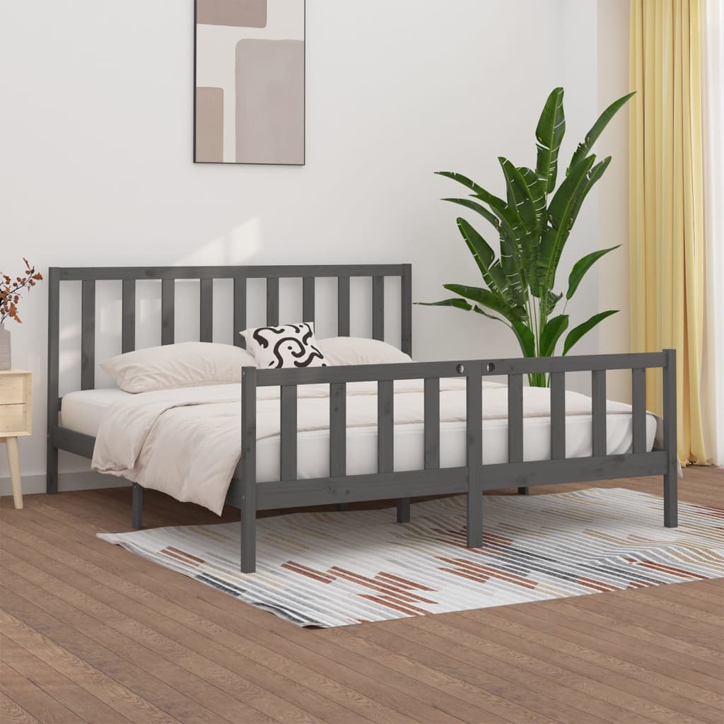 Bed Frame Without Mattress Solid Wood