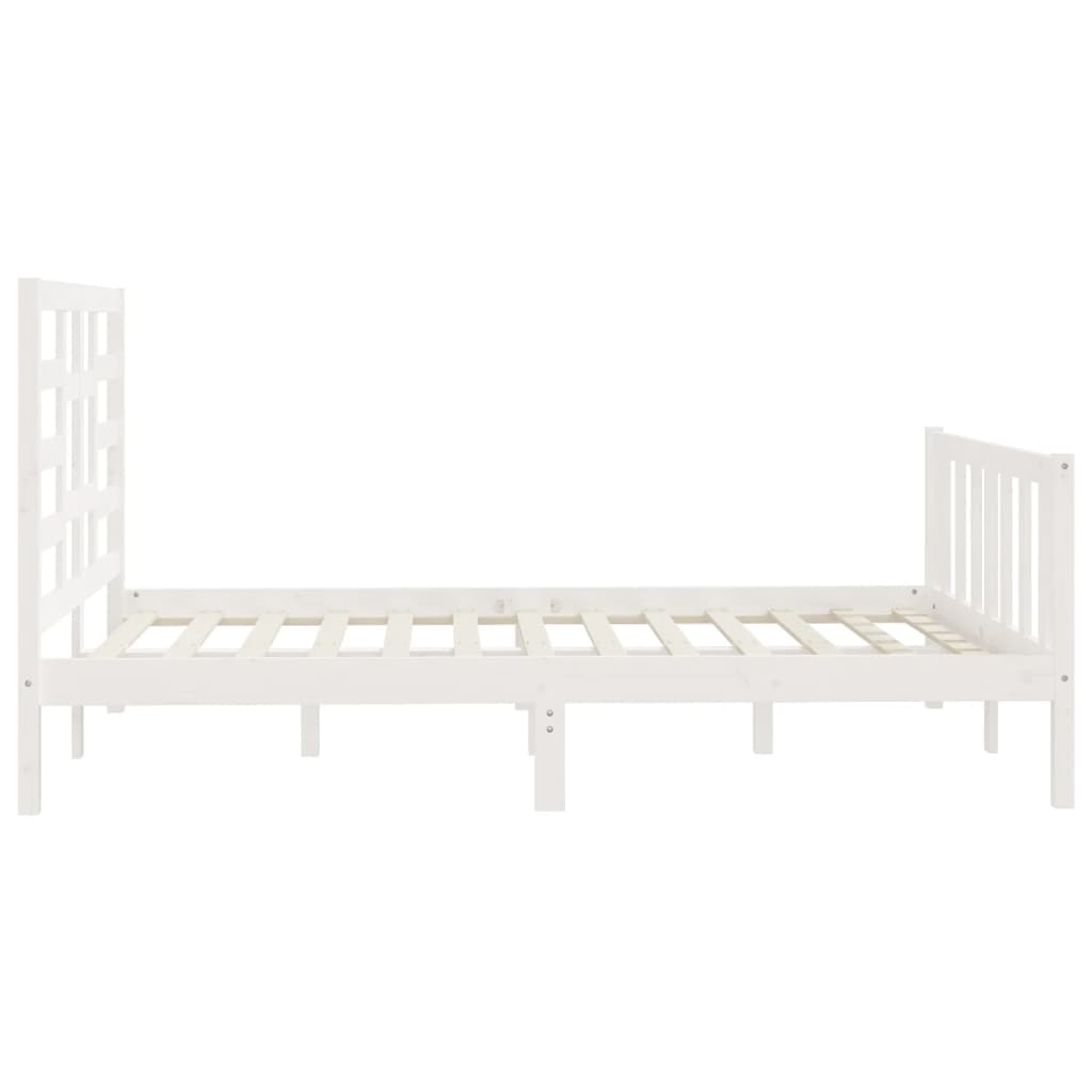 Bed Frame Without Mattress Solid Wood Pine