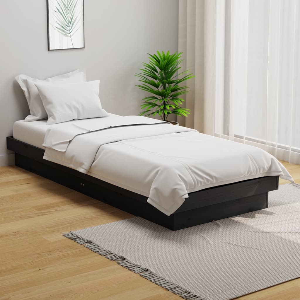 Bed Frame Without Mattress Solid Wood Double