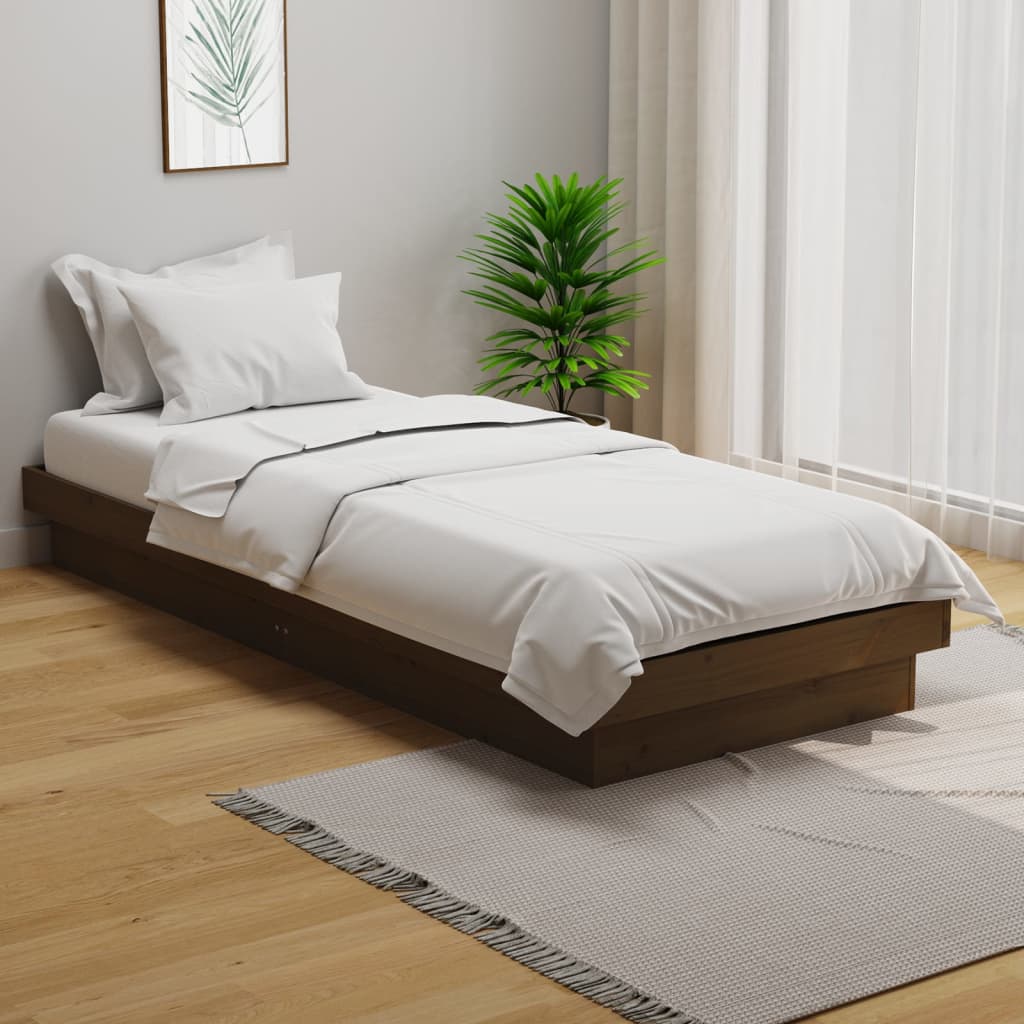 Bed Frame Without Mattress Solid Wood Double