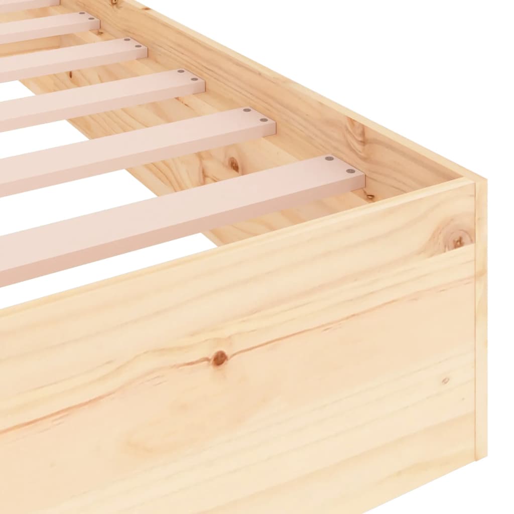 Bed Frame Without Mattress Solid Wood