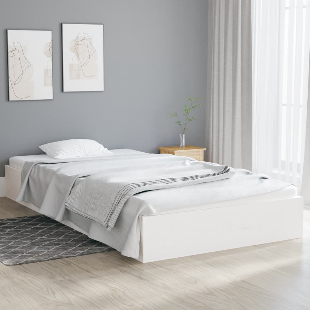Bed Frame Without Mattress Solid Wood