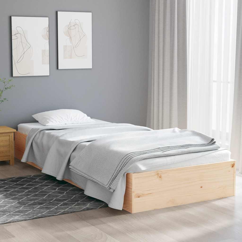 Bed Frame Without Mattress Solid Wood