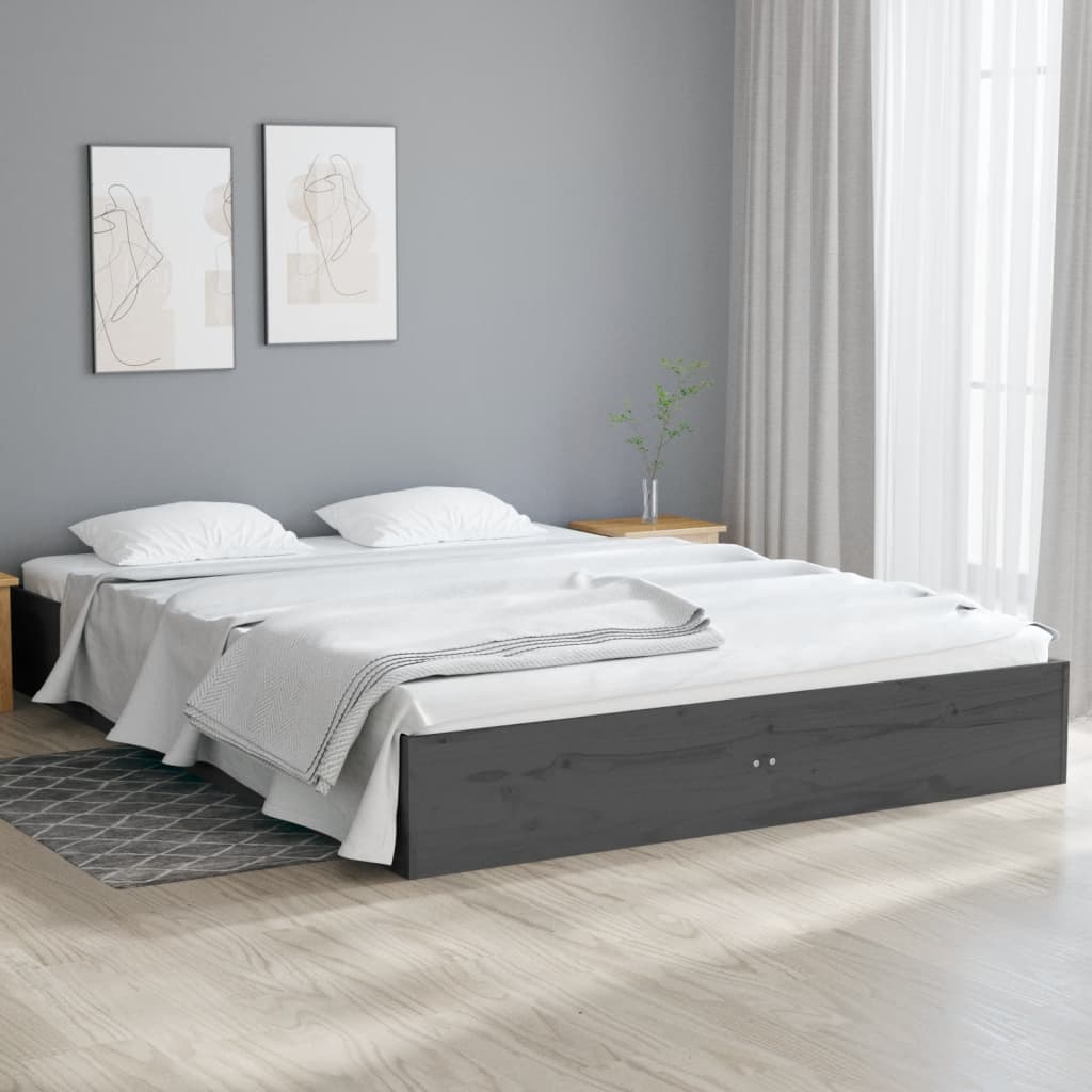 Bed Frame Without Mattress Solid Wood