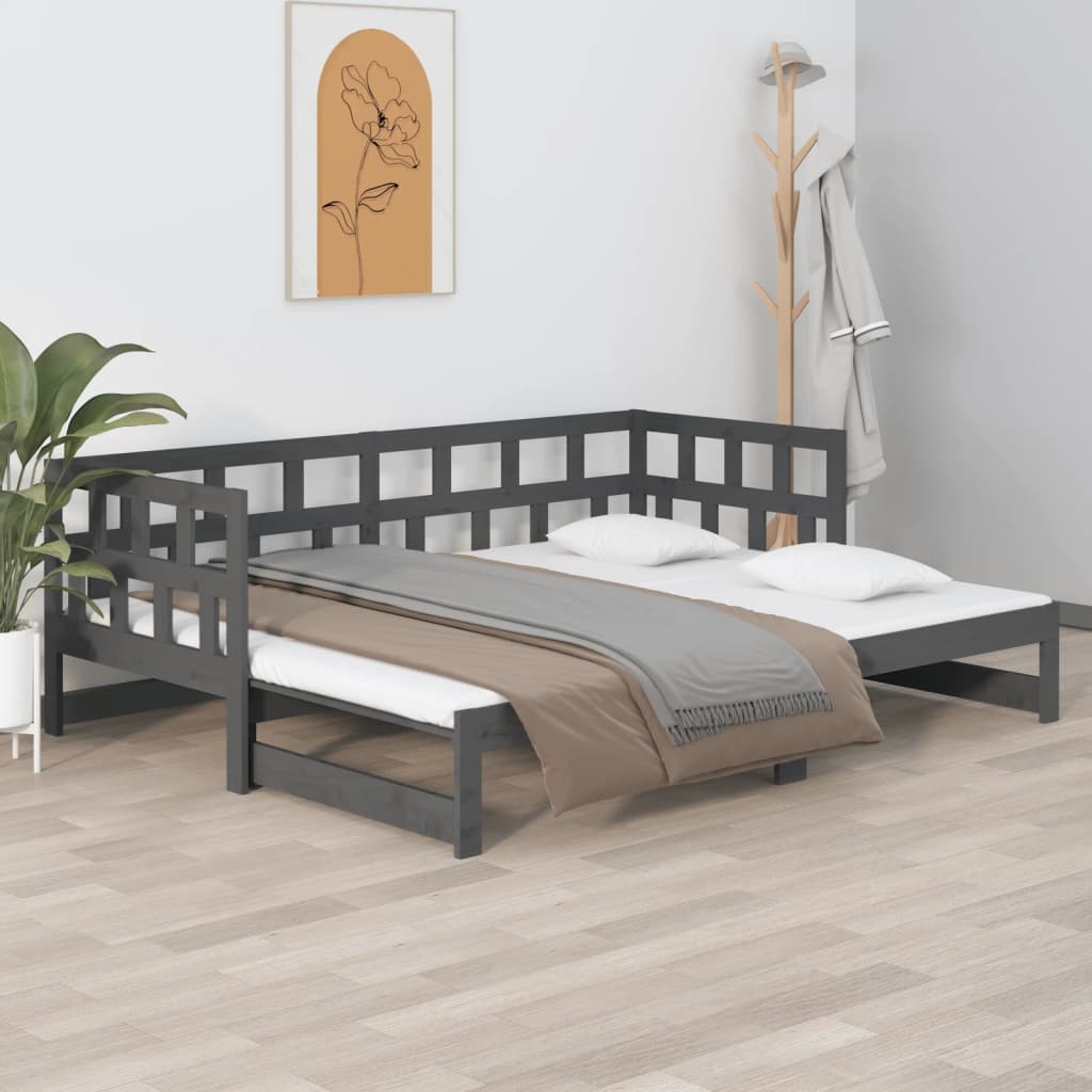 Pull-Out Day Bed Without Mattress 2X(90X200) Cm