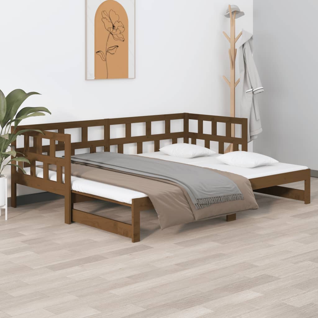 Pull-Out Day Bed Without Mattress 2X(90X200) Cm