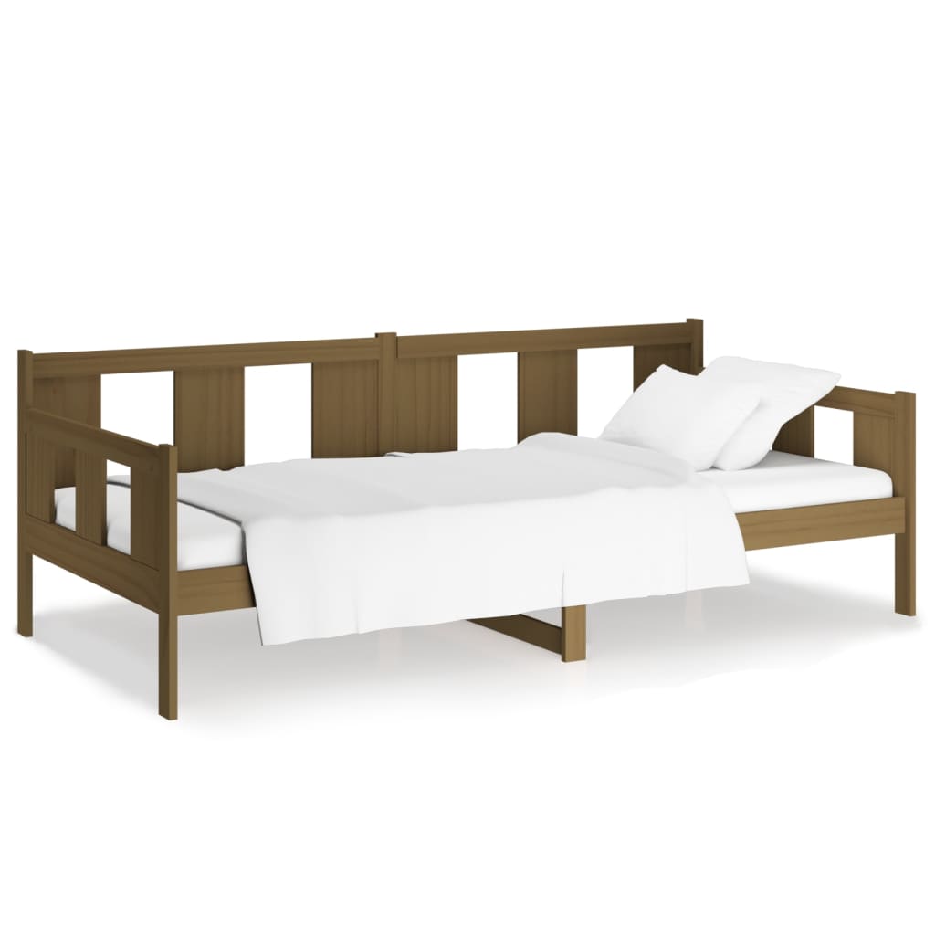Day Bed Without Mattress Solid Wood Pine Single