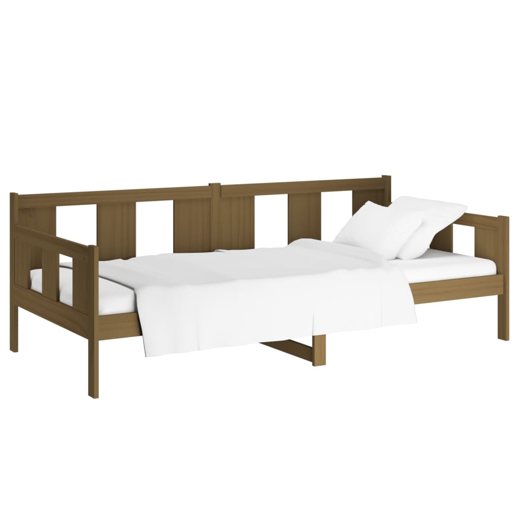 Day Bed Without Mattress Solid Wood Pine Single