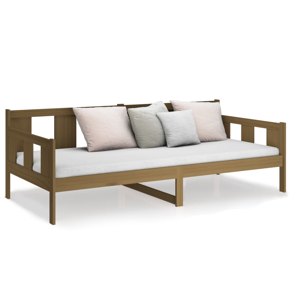 Day Bed Without Mattress Solid Wood Pine Single
