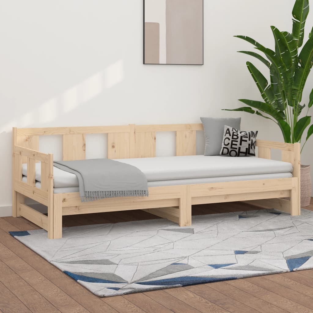 Pull-Out Day Bed Without Mattress 2X(80X200) Cm