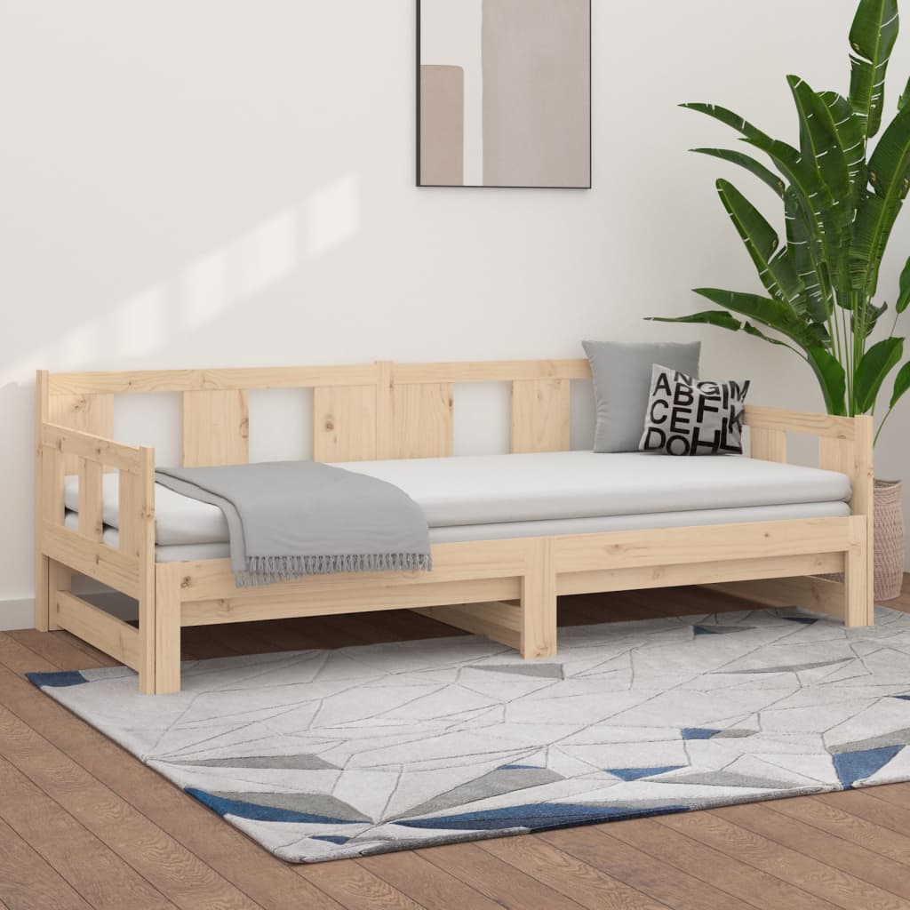 Pull-Out Day Bed Without Mattress 2X(80X200) Cm