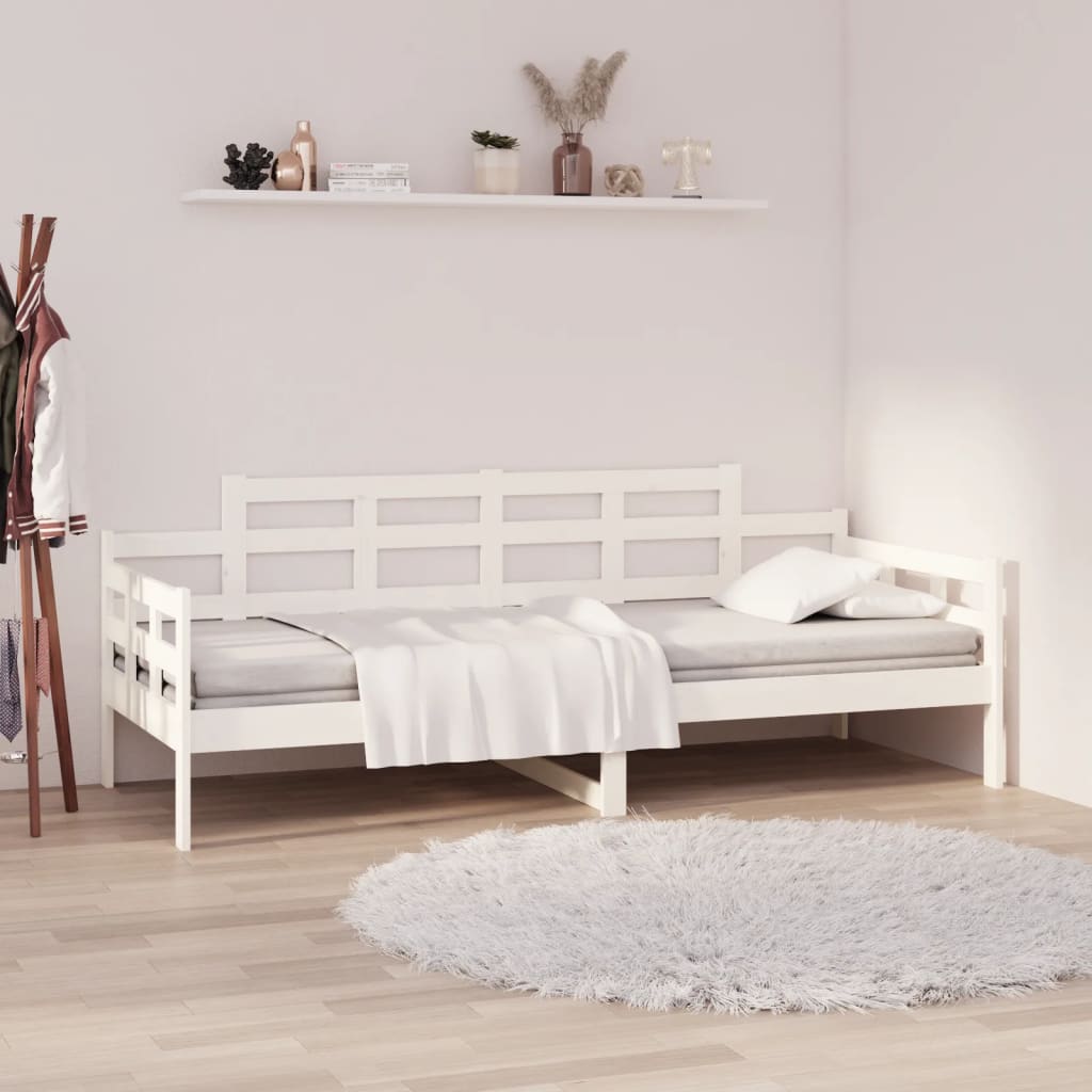 Day Bed Without Mattress Solid Wood Pine Single