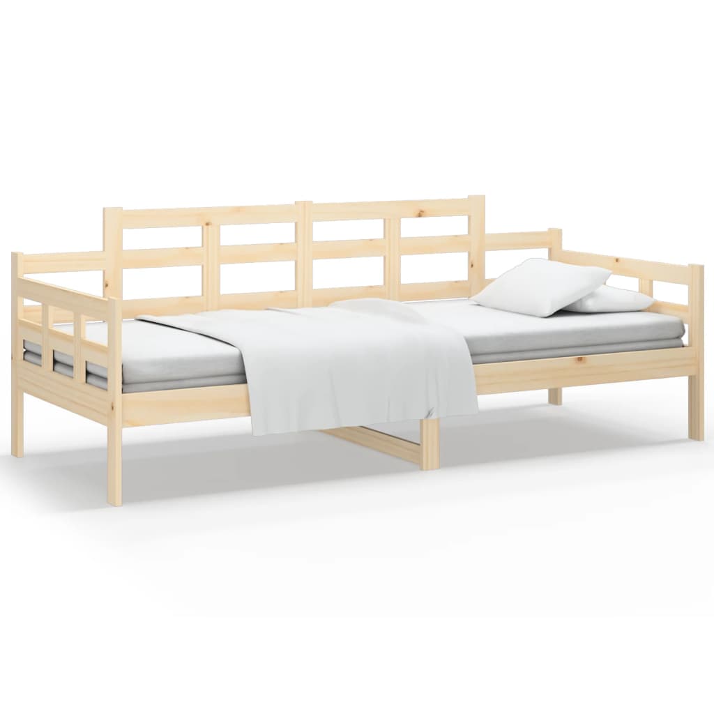 Day Bed Without Mattress Solid Wood Pine Single