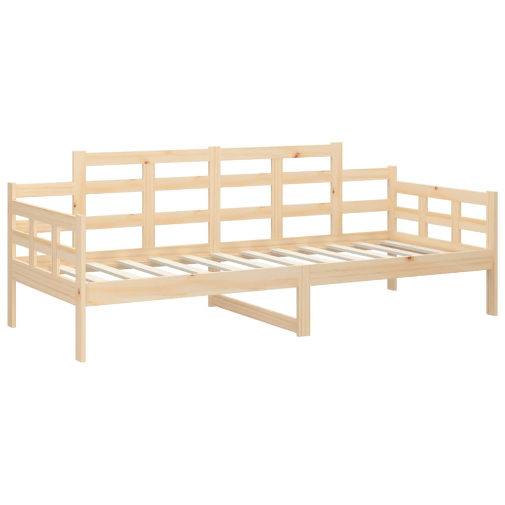 Day Bed Without Mattress Solid Wood Pine Single