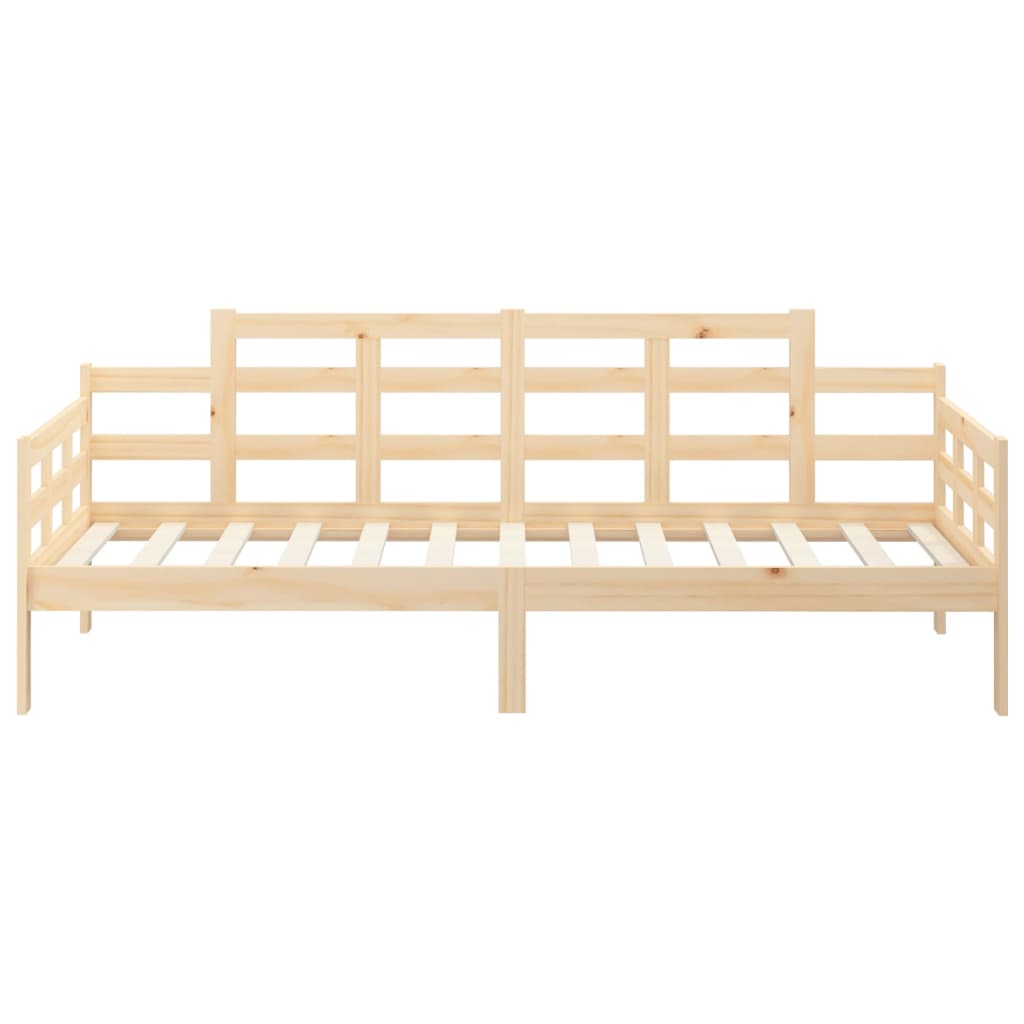 Day Bed Without Mattress Solid Wood Pine Single