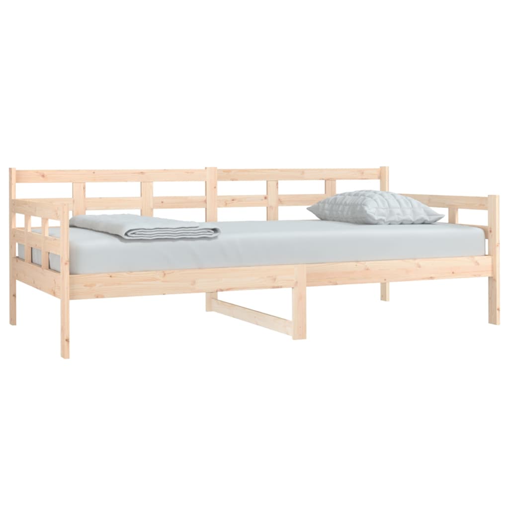 Day Bed Without Mattress Solid Wood Pine Single