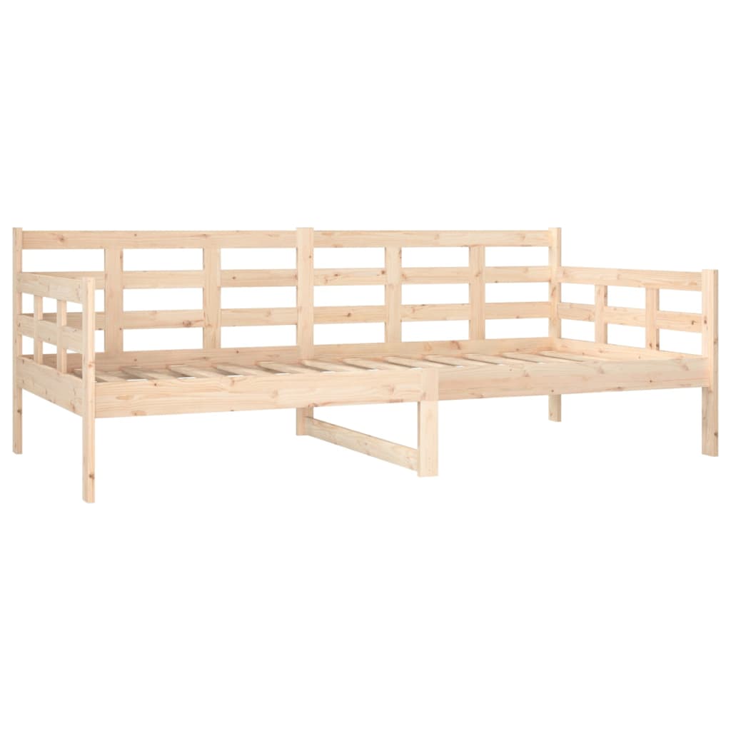 Day Bed Without Mattress Solid Wood Pine Single