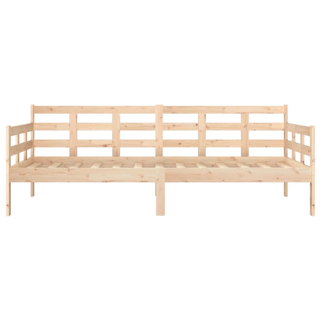 Day Bed Without Mattress Solid Wood Pine Single