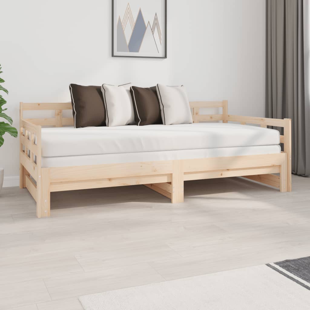 Pull-Out Day Bed Without Mattress 2X(80X200) Cm