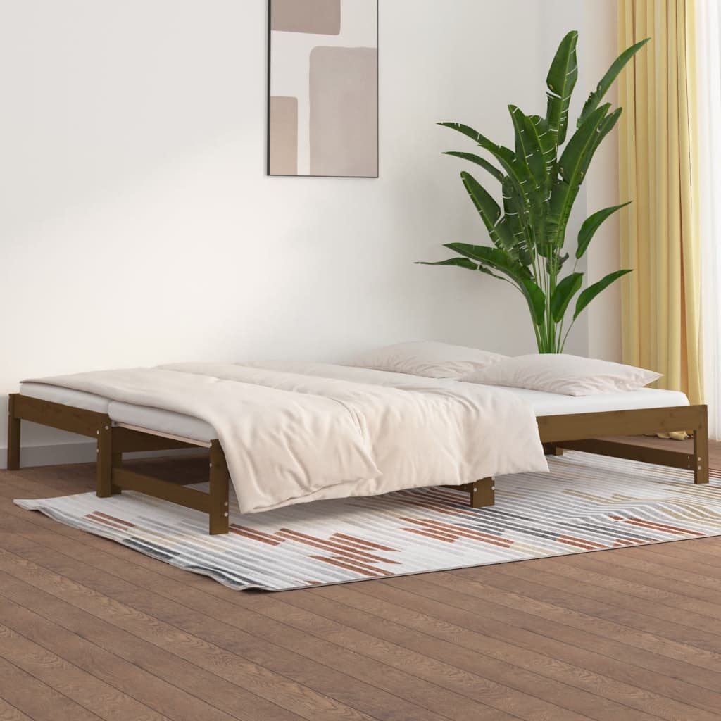 Pull-Out Day Bed Without Mattress 2X(80X200) Cm