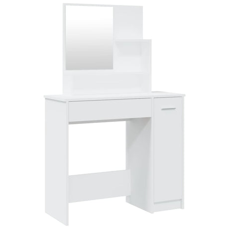 Dressing Table With Mirror 86.5X35X136 Cm