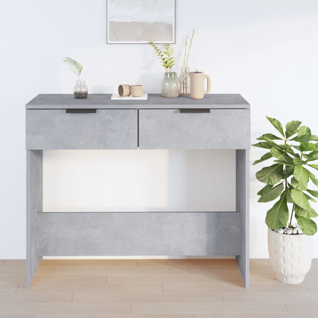 Console Table 90X36X75 Cm Engineered Wood