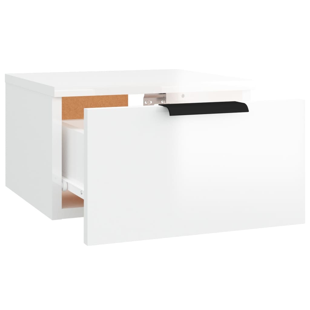 Wall-Mounted Bedside Cabinets 2 Pcs 34X30X20 Cm