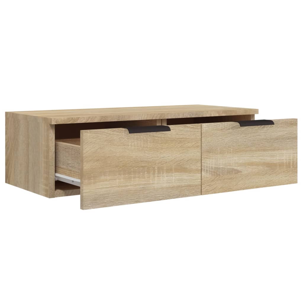 Wall Cabinet Sonoma Oak 68X30X20 Cm Engineered Wood