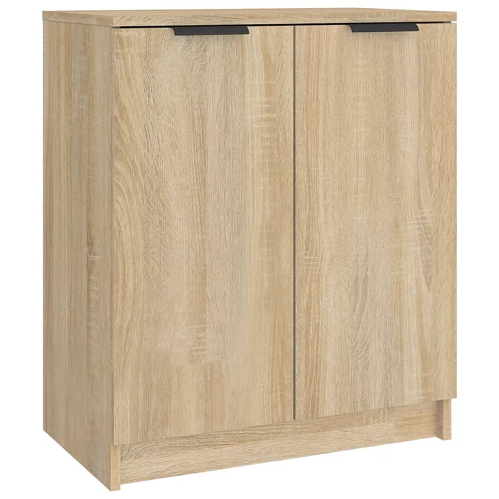 Shoe Cabinet Sonoma Oak 59X35X70 Cm Engineered Wood