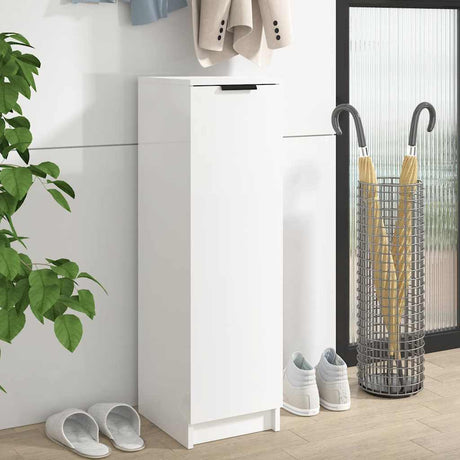 Shoe Cabinet 30X35X100 Cm Engineered Wood