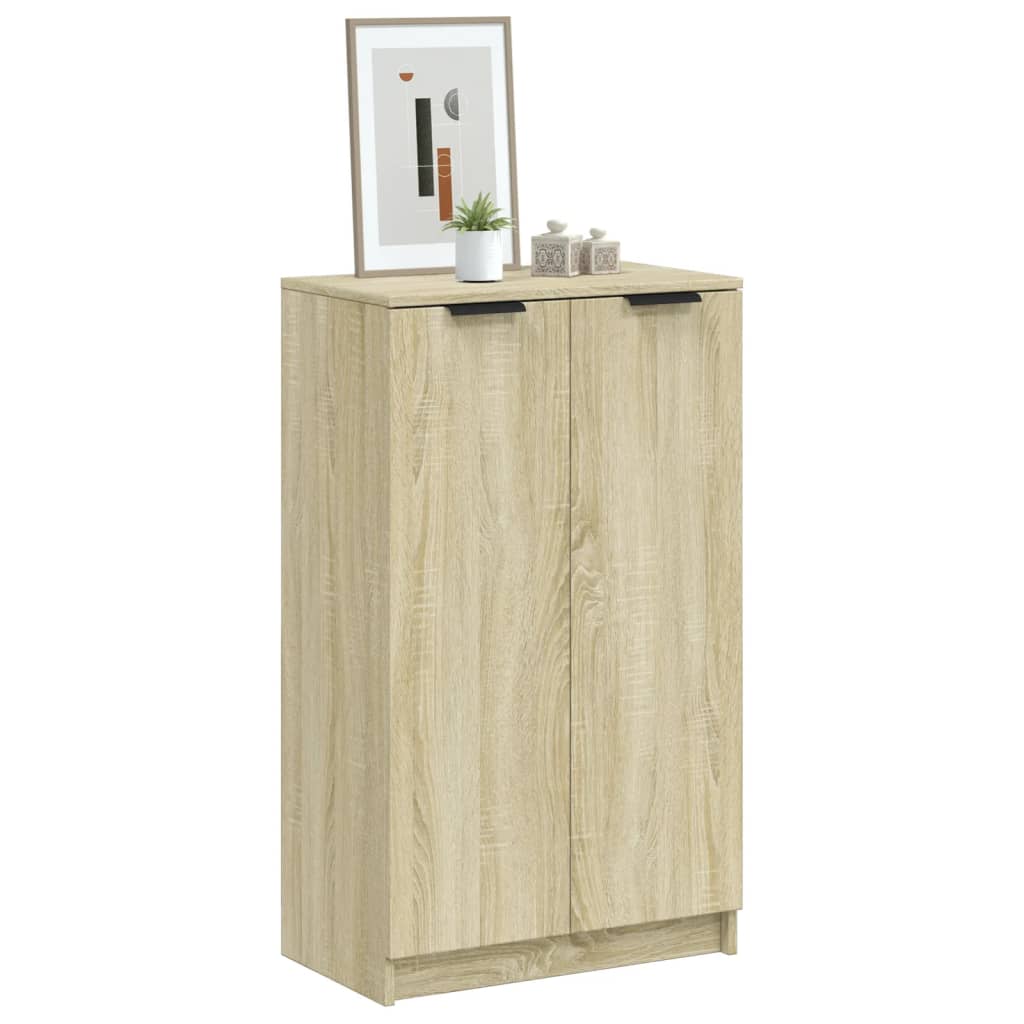 Shoe Cabinet 59X35X100 Cm Engineered Wood