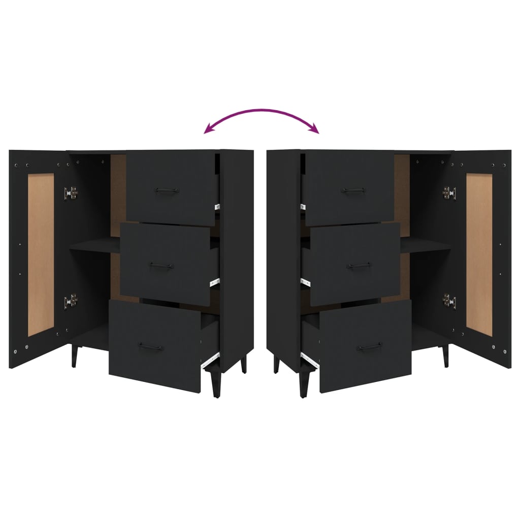Sideboard 69.5X34X90 Cm Engineered Wood