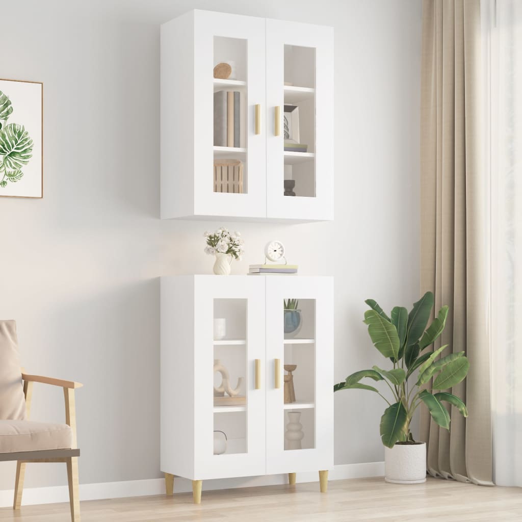 Hanging Wall Cabinet 69.5X34X90 Cm
