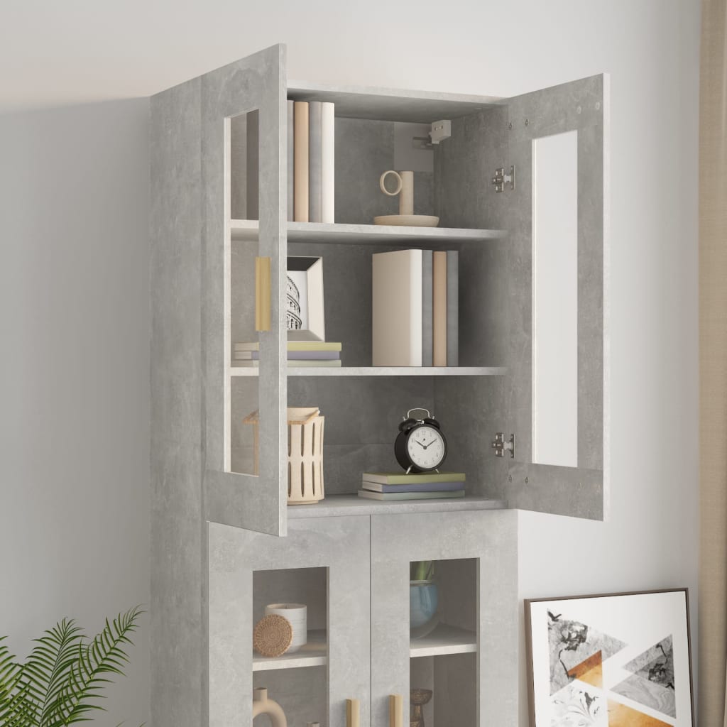 Hanging Wall Cabinet 69.5X34X90 Cm