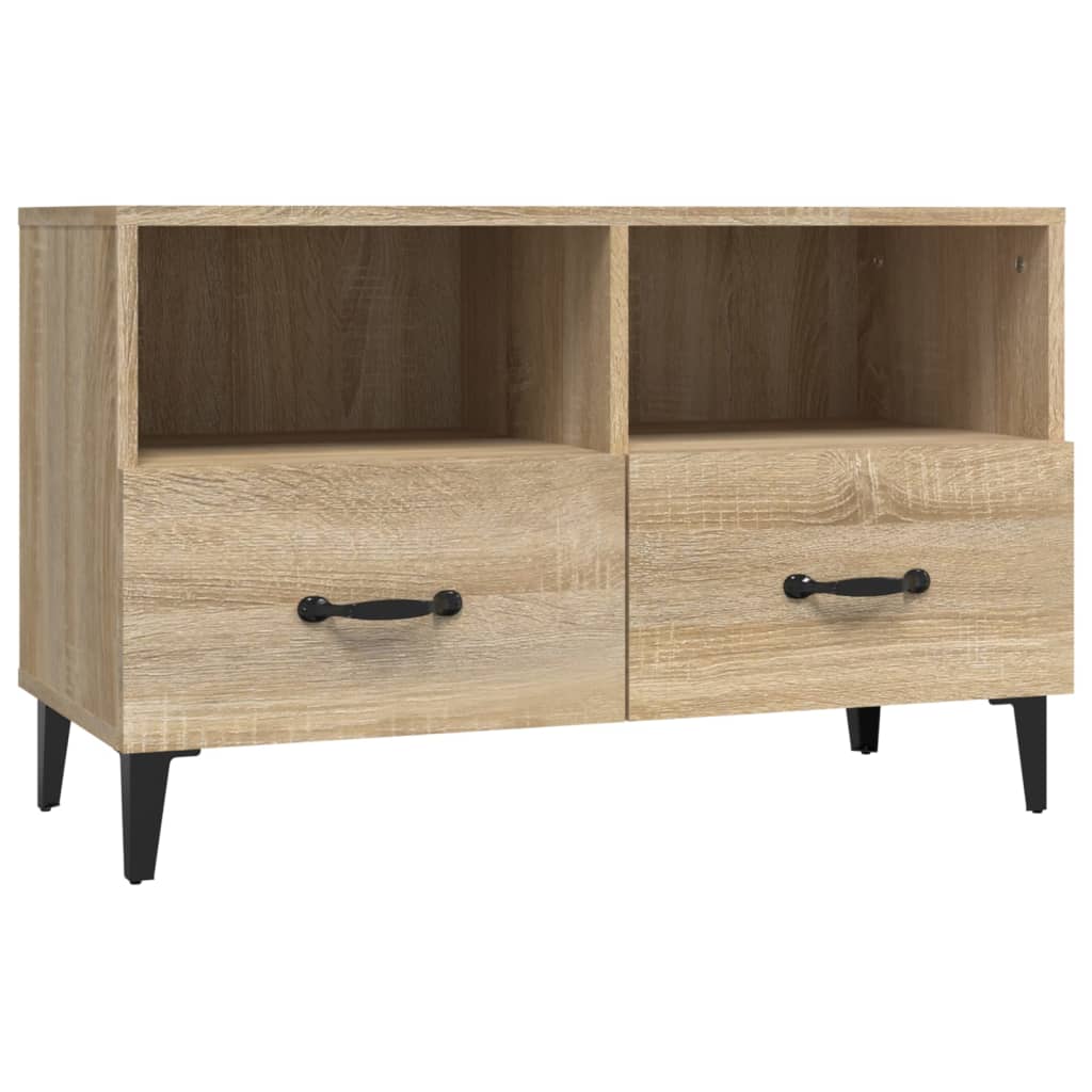 Tv Cabinet 80X36X50 Cm Engineered Wood