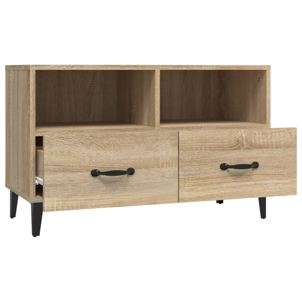 Tv Cabinet 80X36X50 Cm Engineered Wood