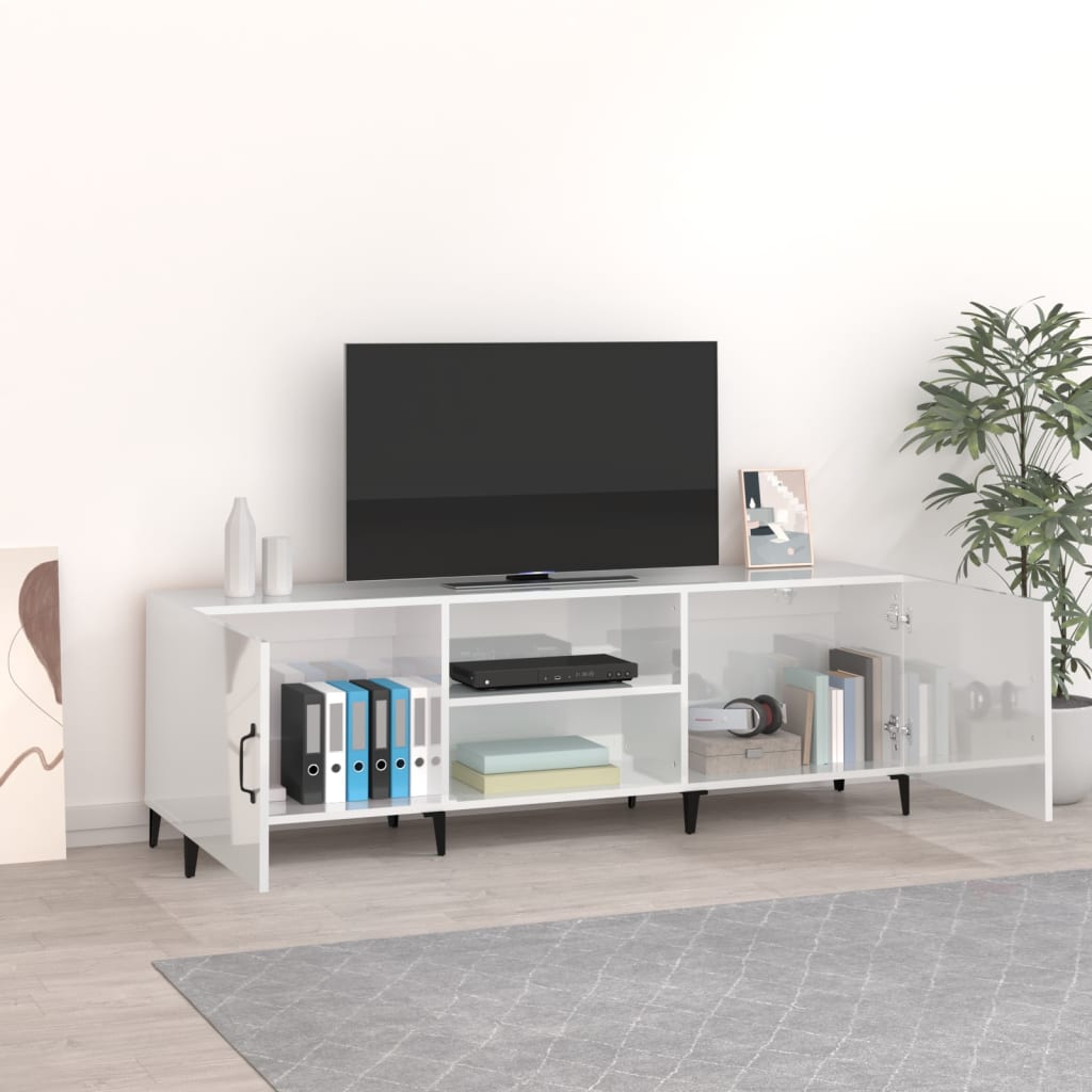 Tv Cabinet 150X30X50 Cm Engineered Wood