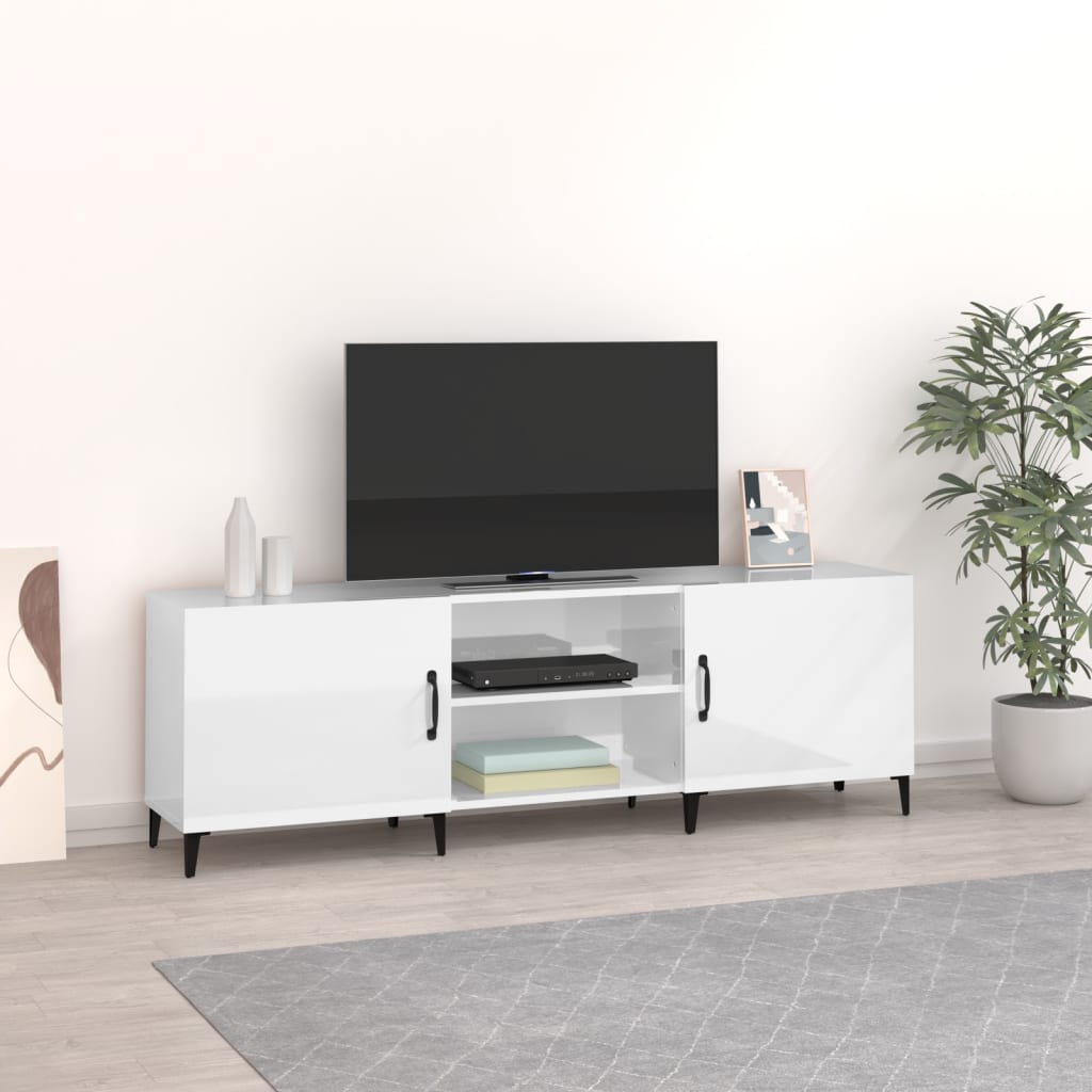 Tv Cabinet 150X30X50 Cm Engineered Wood