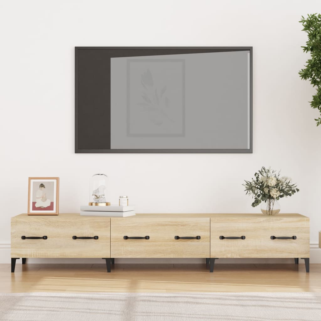 Tv Cabinet 150X34,5X30 Cm Engineered Wood