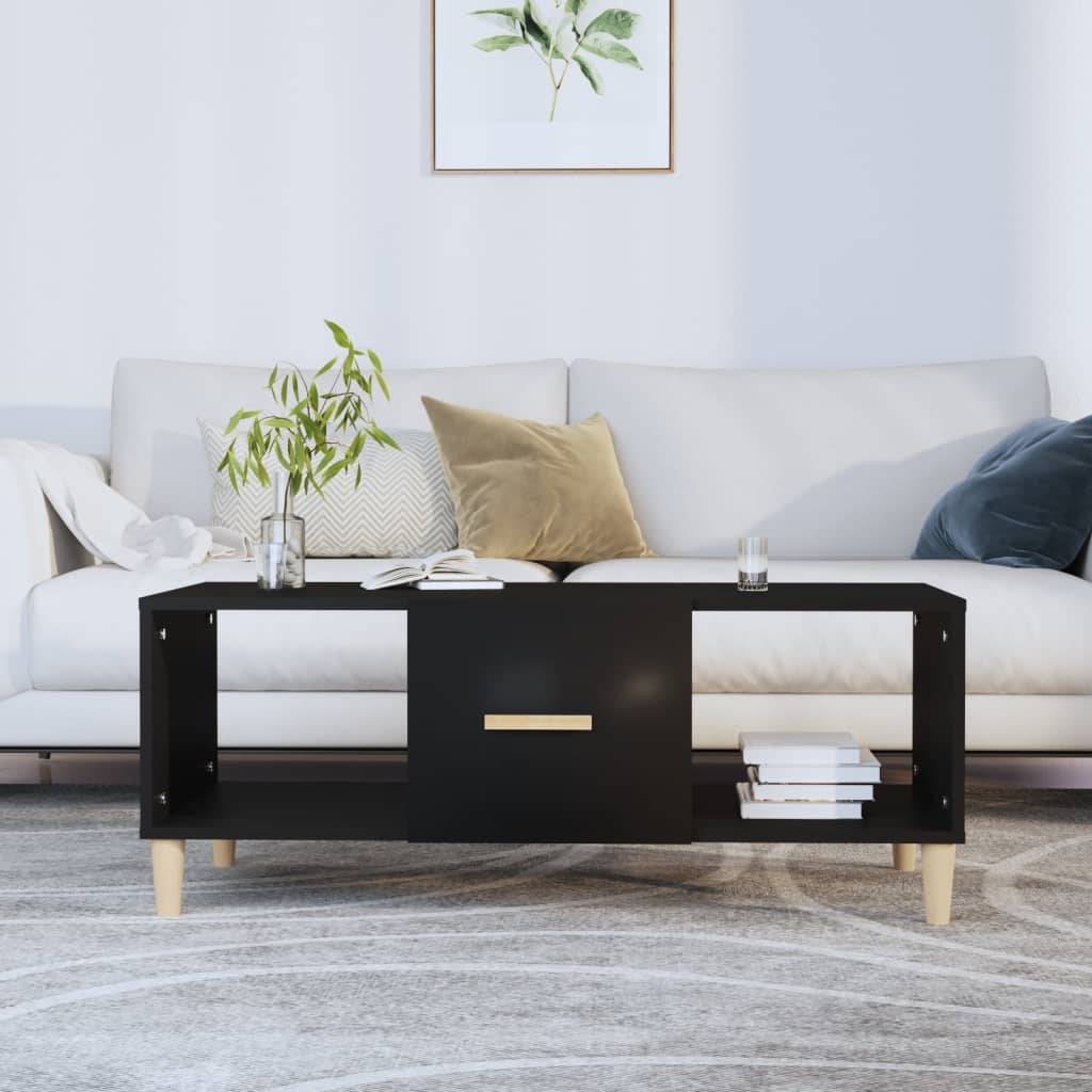 Coffee Table 102X50X40 Cm Engineered Wood