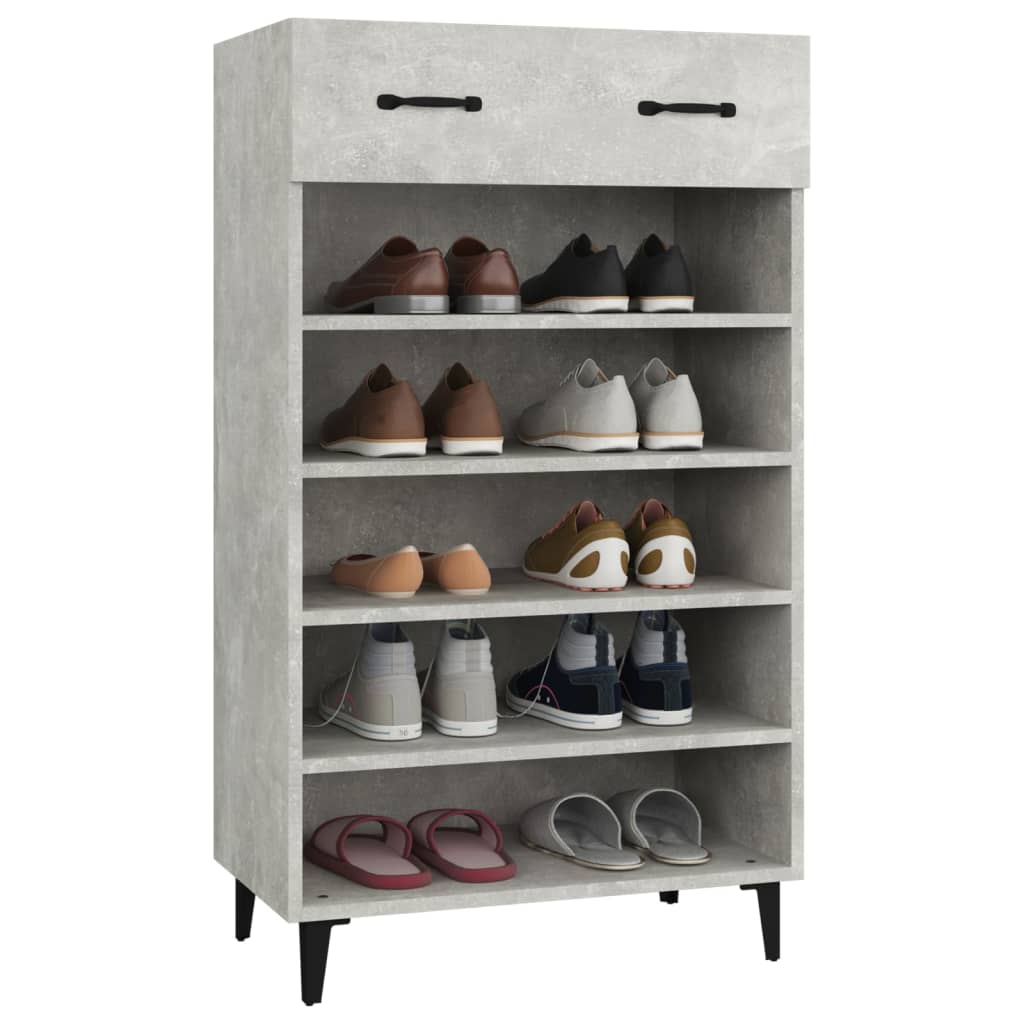 Shoe Cabinet 60X35X105 Cm Engineered Wood