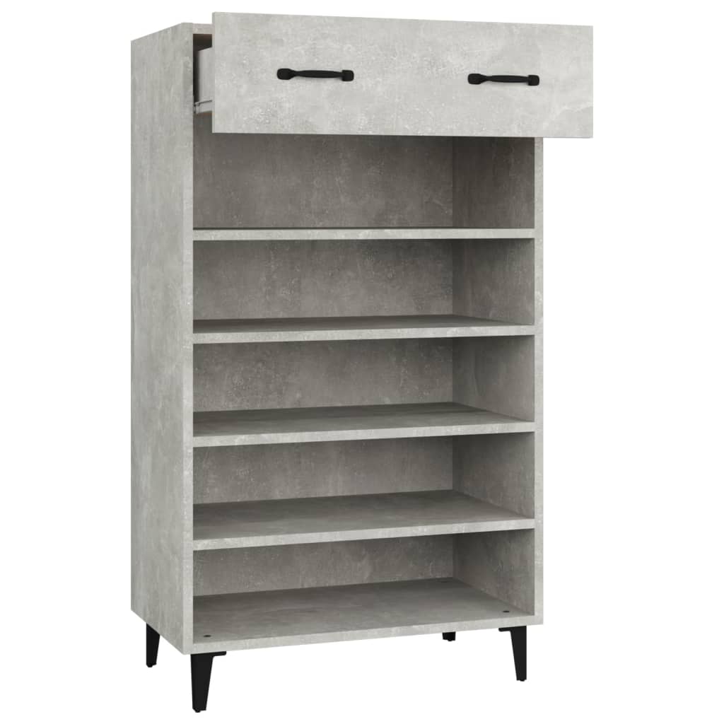 Shoe Cabinet 60X35X105 Cm Engineered Wood