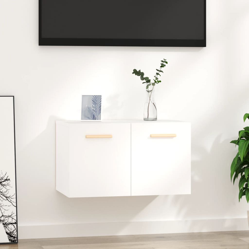 Wall Cabinet 60X36.5X35 Cm Engineered Wood